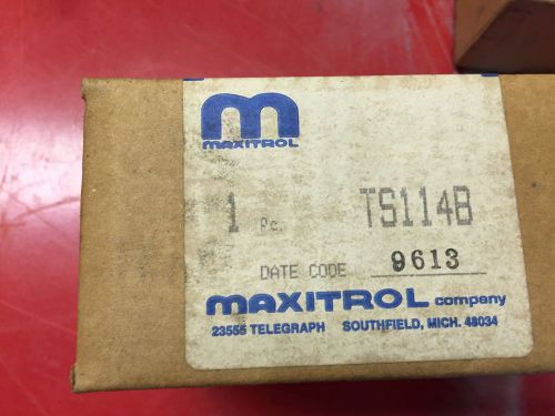 MAXITROL DISCHARGE AIR SENSOR TEMP.RANGE 200-250 TS114B NIB