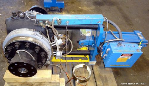 Used- Beringer 8&#034; (200mm) Hydraulic Screen Changer, Model 203. Includes Beringer