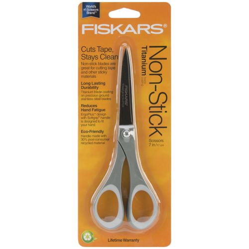 &#034;Softgrip Titanium Non-Stick Scissors 7&#034;&#034;- &#034;