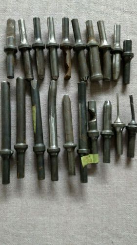 20 pc set of ATI (Snap On Tools) Rivet Set tools American Made #10