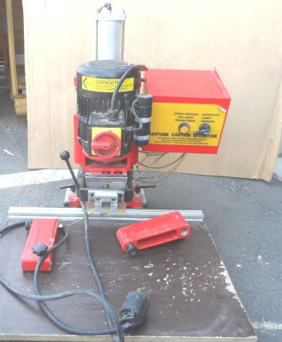 Ganner Red Baron Type 204 Gannomat Wood Working Machine 220V 1PH