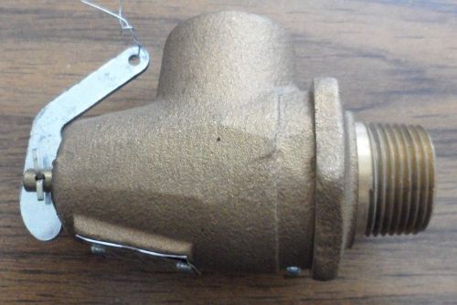 CONBRACO APOLLO 3/4&#034;  15PSI BRONZE SAFETY RELIEF VALVE PART NUMBER 13-211