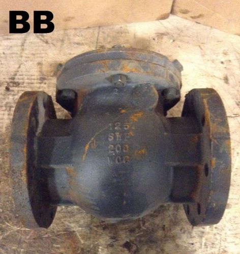 Nibco F-918-B 4&#034; Flanged Cast Iron Swing Check Valve 125SWP 200WOG