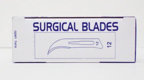 SCALPEL BLADES # 12 SURGICAL DENTAL MEDICAL VETERINARY INSTRUMENT 100/Box