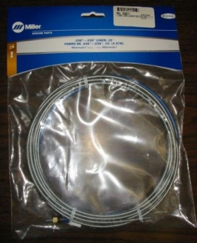 Miller Electric 194011 Liner Replacement MIG Metal Welding Gun 15Ft Wire 030-035