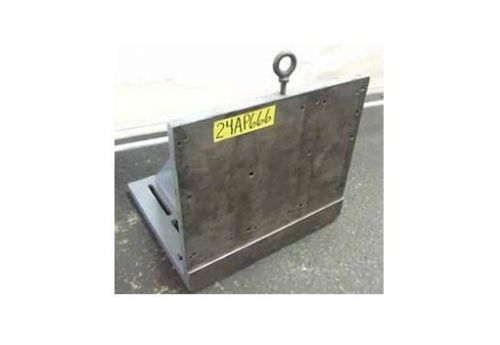 24” x 22” x 22” slotted angle plate work holding fixture for sale