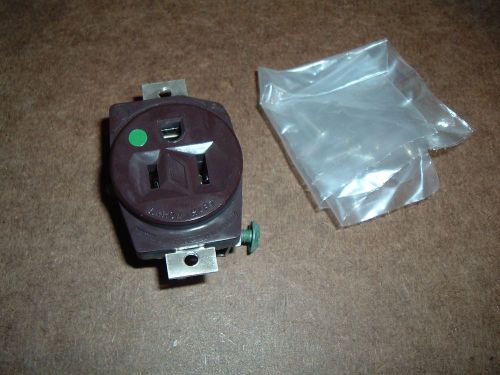 Arrow Hart Single Panel Outlet Receptacle Hospital Grade 15A-125V, NEMA 5-15