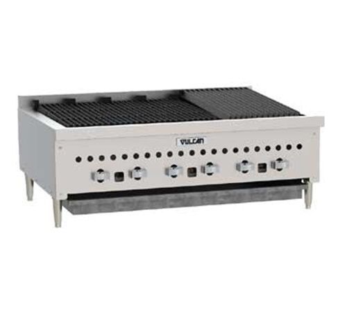 Vulcan vccb36 charbroiler gas countertop 36-1/8&#034; (6) 14,500 btu burners for sale