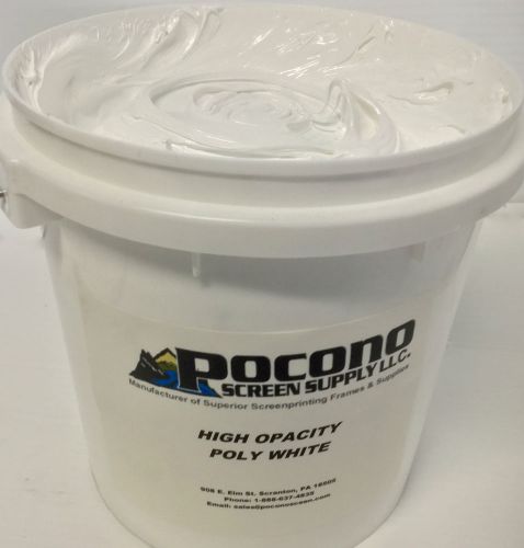 High Opacity Poly White Ink (Gallon)