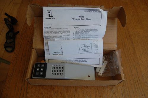 PG30 PilferGard Door Alarm w/ Keypad PG30MS Magnetic Trigger &amp; Battery Powered