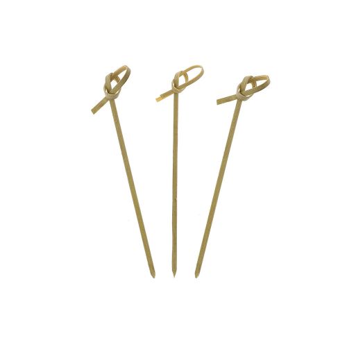 Royal 4&#034; Bamboo Knot Cocktail and Hors&#039; D&#039;oeuvre Pick, Case of 1000, R803