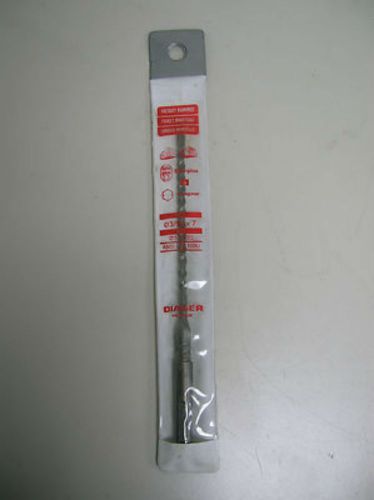 DIAGER Hex Tapper Rotary Hammer Drill Bit 3/16&#034; x 7&#034; (5mmx180mm) SDS-Plus