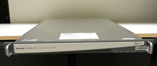 Tektronix MTM 400 MPEG Transport Stream Monitor MTM400EI B010674 Op 1-5 ES IU QP