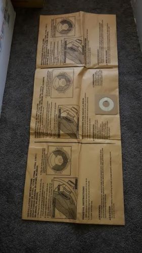 NEW ONE (1) CRAFTSMAN VACUUM BAG MODEL# 17761 17762 177066 17784 17971