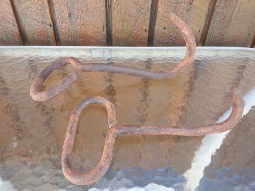 VINTAGE Log 2 PULP HOOK 11&#034; Logging with Metal  Handle