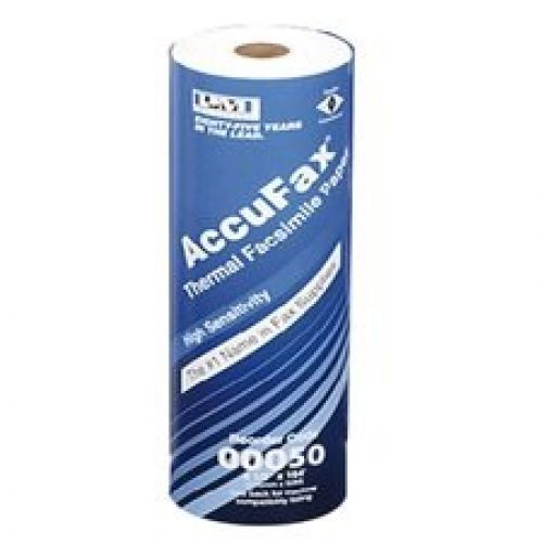 PM Company Pm Company High Sensitivity Thermal Facsimile Paper Roll, 1&#034; Core,