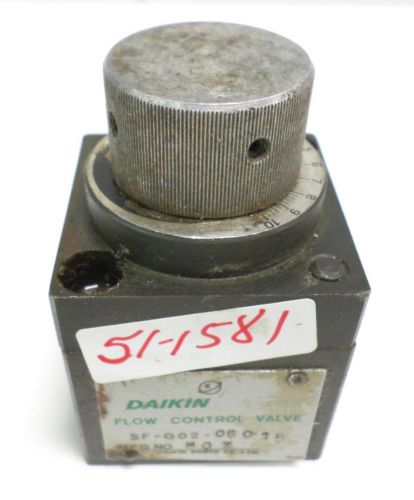 DAIKIN FLOW CONTROL VALVE SF-G02-060-15