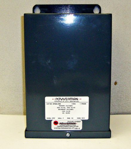 New Powertran Transformer 1KVA 1PHASE Cat-EF824L1000  14211ELL