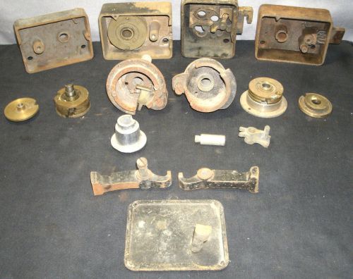 Antique Safe Lock Parts Baum Yale Mosler Taylor HHM Hall S&amp;G York LOCKSMITH