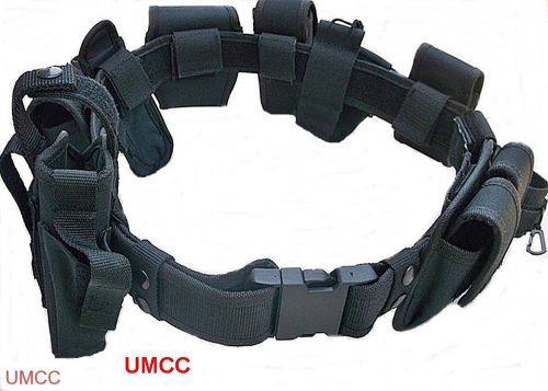 Police Officer Security Guard Law Enforcement Equipment Nylon Duty Belt Rig Gear