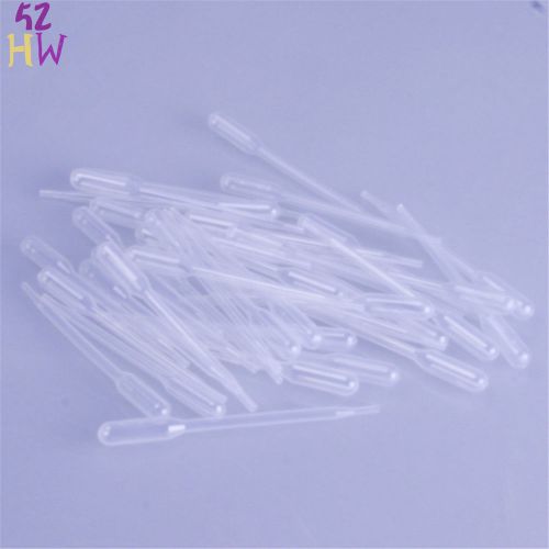 Lab Plastic Disposable 3ML Transfer Pasteur Pipettes Pipet Dropper,100Pcs/Bag