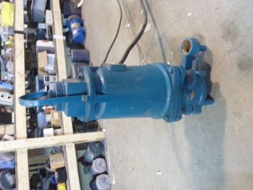 BARNES SUBMERSIBLE PUMP, #2201027, MODEL: XSGV5022L, 5 HP, 230 V, RPM 3450, NEW