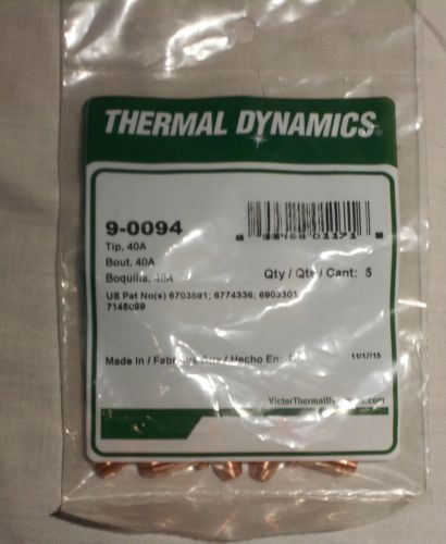Victor Thermal Dynamycs, 9-0094 Drag Tip, 40A for 11G207, PK5