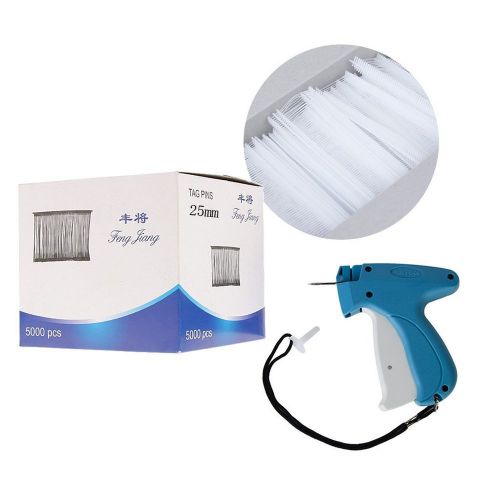 Regular Clothing Garment Price Label Tagging Tag Gun + 5000pcs 1&#034; Price Taggi...