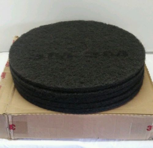 3M 19 inch Black Stripper Pads 7200 (Case of 5)