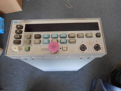 HEWLETT PACKARD 438A POWER METER ------ LOT 930