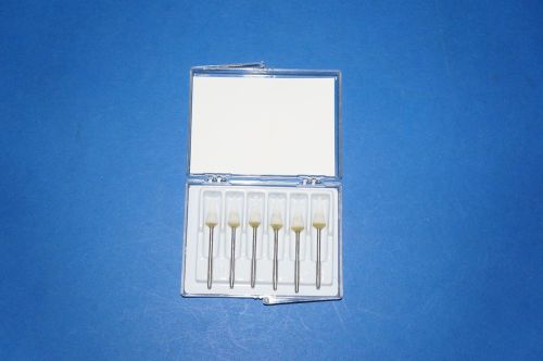 Dentsply Faskut Aluminum Oxide Abrasive Points ~ 6 Points