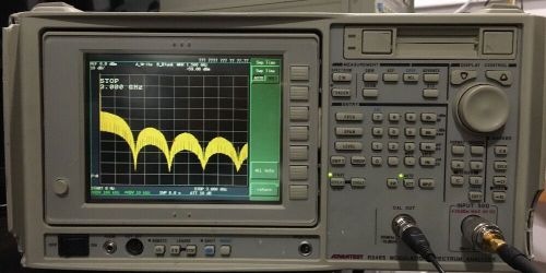 Advantest R3465 8GHz Modulation Spectrum Analyzer OPT 61, 73