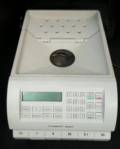 Cummins Jetsort 1606 631-9606-00 Coin Sorter Counter