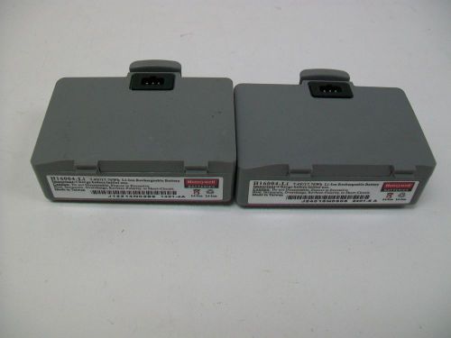 Lot of 2 honeywell h16004-li rechargeable battery for sale