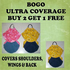 BOGO 2+1  ULTRA Chicken Saddle Apron Hen Jacket WING BACK SHOULDER TAIL POULTRY