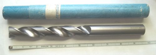 New Mohawk .8071 (20.5mm) HSS Flat-Bottom Drill 3/4&#034; Shank 9-1/2&#034; OAL