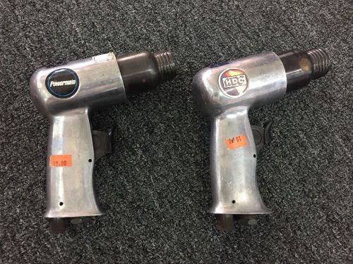 Powermate and HDC Pneumatic Air Hammers Lot of 2 Power Tools