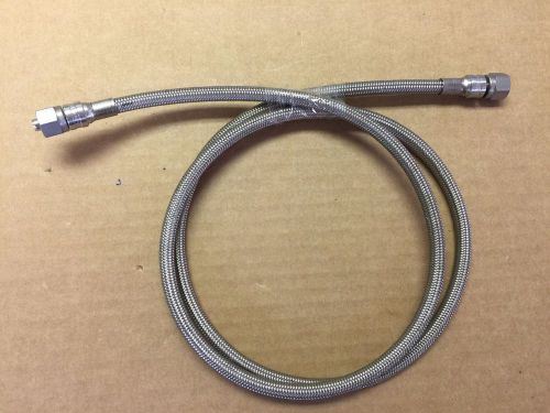 SWAGELOK-HOSE 316 CB3 STAINLESSSTEEL-BRAIDED-HOSE 1/4&#034; x72&#034;