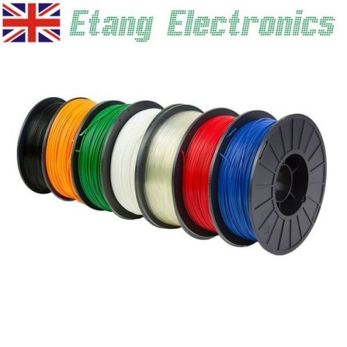 3D Printer Filament ABS/PLA 1.75mm 1KG Roll for RepRap Makerbot etc MANY COLOURS