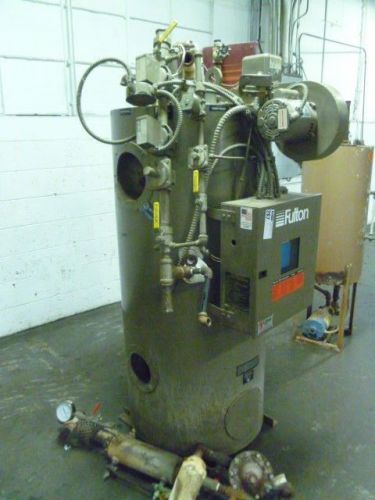 2004 FULTON STEAM BOILER 10 HP VERTICAL TUBELESS