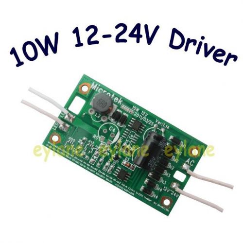 2x10W LED Driver 12V -24V 900mA DC Efficient High Power Constant Current 70*40mm