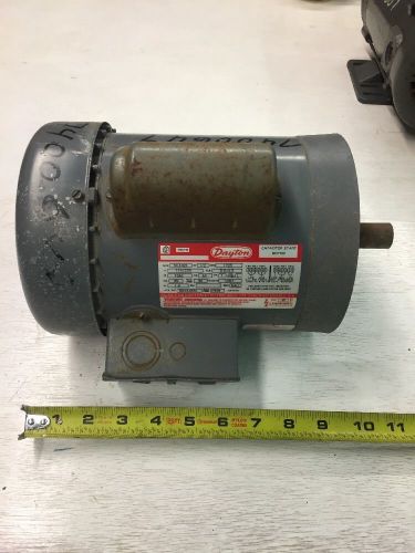 Dayton 1/2HP Capacitor Start Motor, Mod: 6K342K, Single Phase