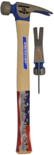 VAUGHAN CF2P 19oz. Smooth Face Straight Claw California Framer Hammer NEW USA