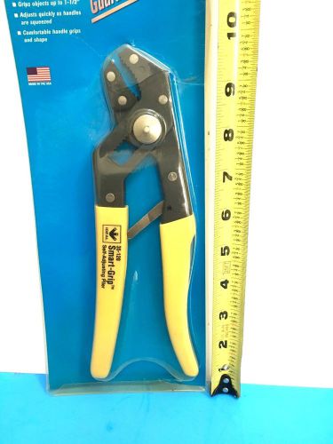 IDEAL # 35-120 9&#034; Self Adjusting 1-1/2&#034; Jaw SMART-GRIP Plier MADE IN USA NEW