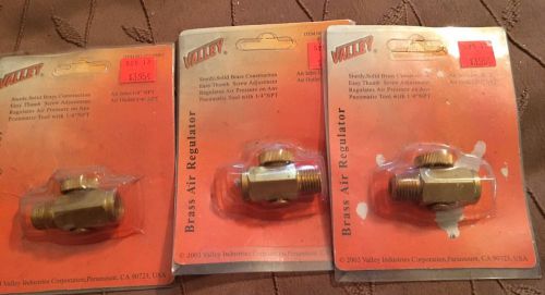 3 Brass Air Regulators