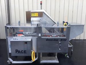 PACE Omni-line M350 S/S Bottle Unscrambler with 20 CF Hopper Elevator, Video