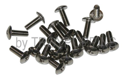 20-ss #8-32 x 1/2&#034; pth phillips truss head machine screws hardware fine thread for sale