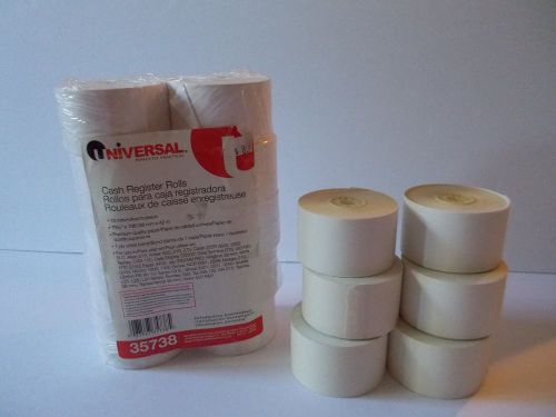 Universal Cash Register Rolls#35738 16 total Rolls