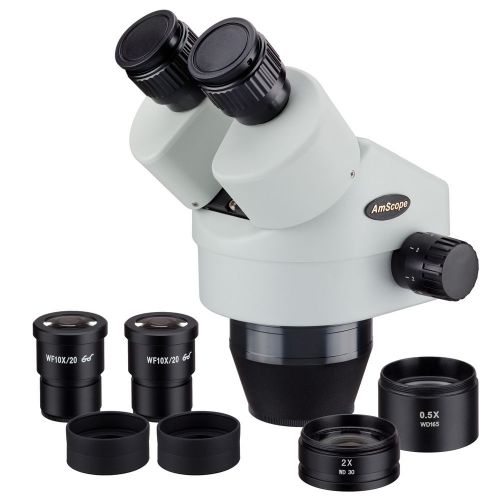 AmScope SM3590B 3.5X-90X Binocular Zoom Power Stereo Microscope Head