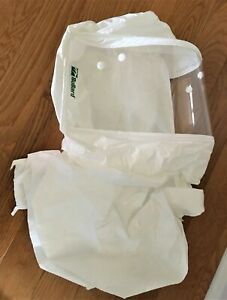 BULLARD PAPR Hoods 20TICN; CC20 TYCHEM QC; Double Bib; Qty 5 New